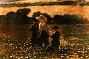 Winslow Homer In the Mowing Spain oil painting reproduction